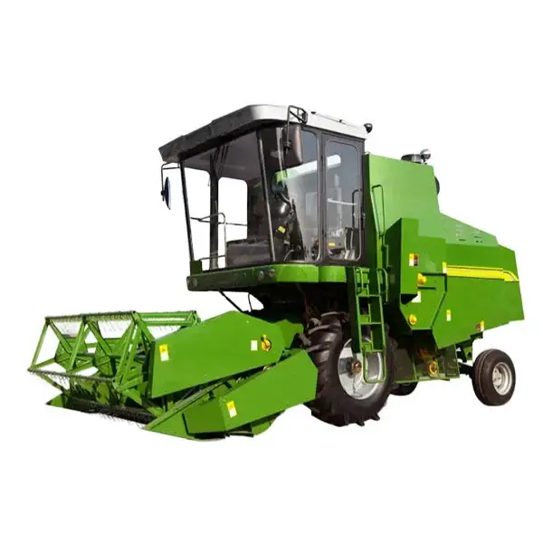 Combine la cosechadora y el recolector de algodón